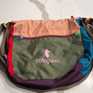 Cotopaxi Colorful Crossbody Bag - Green, Pink, Blue, Red